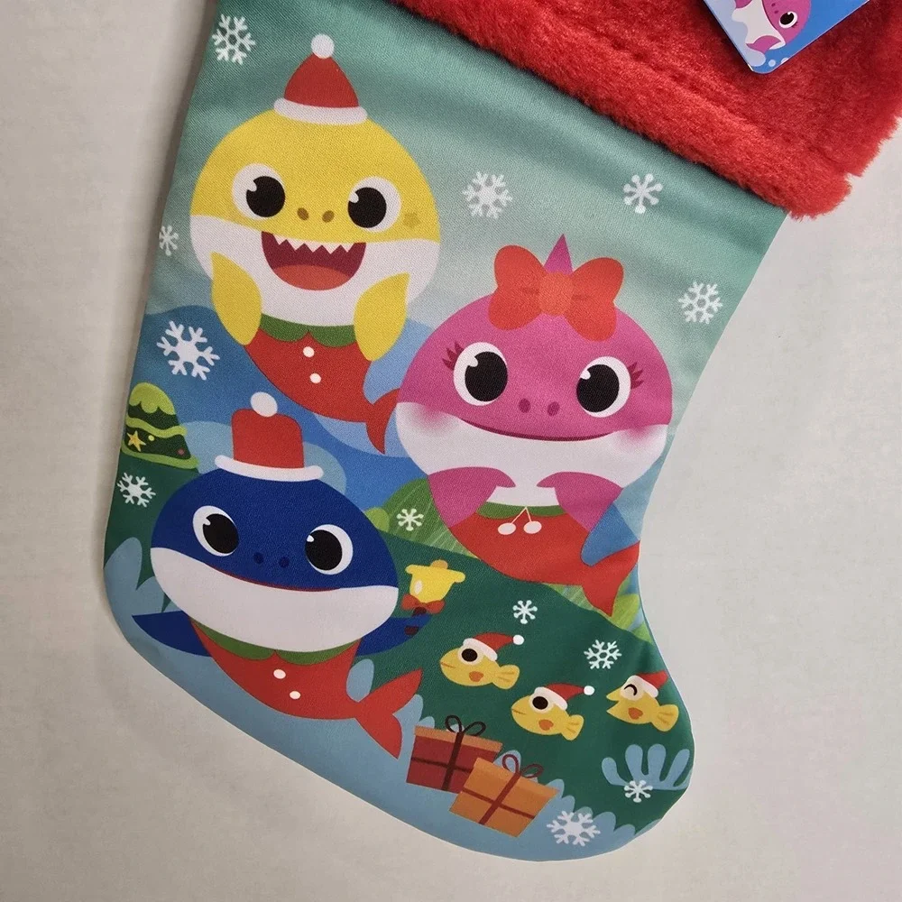 Nickelodeon Pinkfong Baby Shark‎ Christmas Stocking Fish